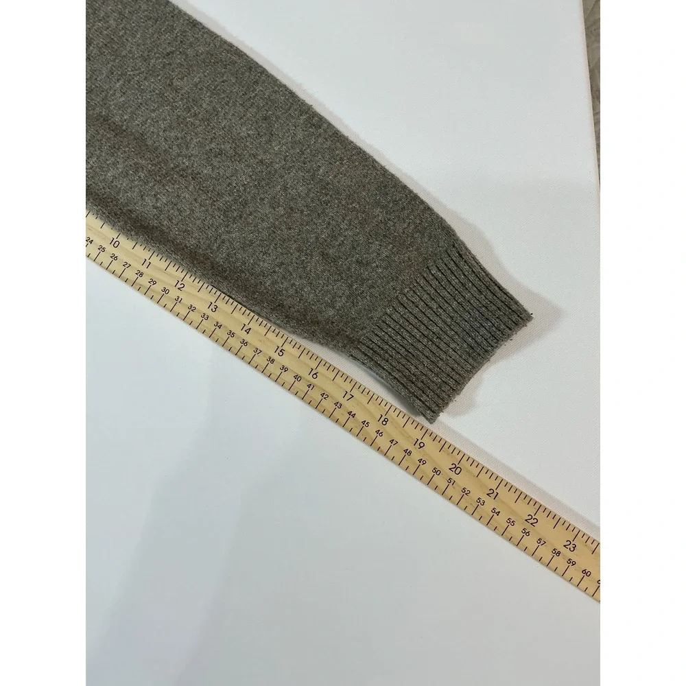 Banana Republic Men's Waffle Knit Sweater Brown Size M